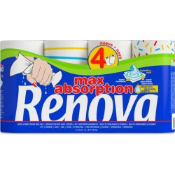 Renova ESSUIE-TOUT MAX ABSORPTION 4R