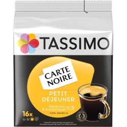 TASSIMO Carte Noire Petit Déjeuner X16 133g