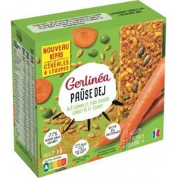 Gerlinéa Gerlinea Barre repas Curry blé complet 240g