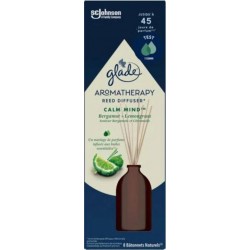 Glade Bâtonnets Aromathérapie Calm Mind Bergamote Citronnelle