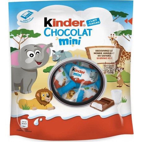 Kinder Barre Chocolatée Mini barres 120g