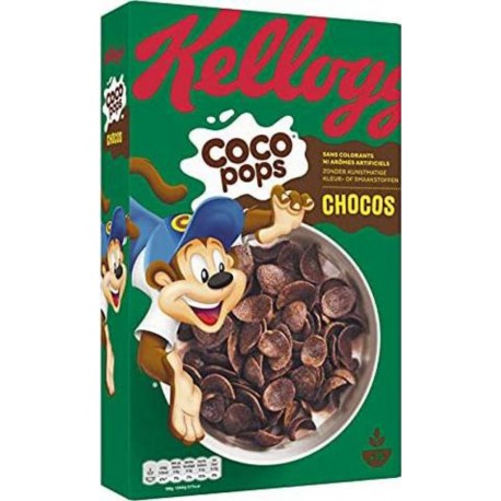 KELLOGG'S COCO POPS CHOCOS 450g (lot de 2)