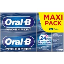 Oral-B PRO EXPERT Dentifrice nettoyant intense 2x75ml 150ml