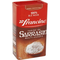 FRANCINE FARINE SARRASIN 100% Blé Noir 1Kg