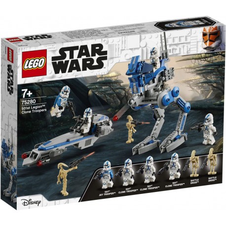 LEGO Star Wars 75280 - Les Soldats Clones de la 501ème légion
