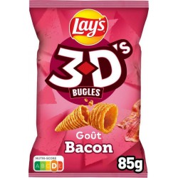Lay's Biscuits apéritifs bacon 3D 85g