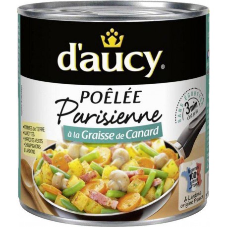 D'aucy Poelée Parisienne à la Graisse de Canard 290g