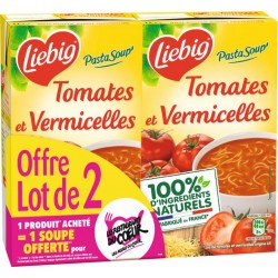 Liebig Soupe de tomates Vermicelles 2x1L