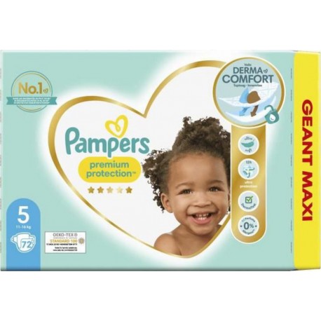 Pampers Couches Taille 5 72 couches