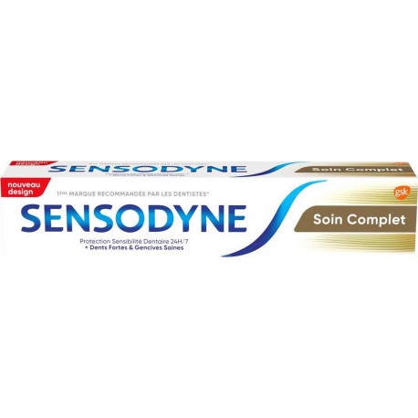 Dentifrice Sensodyne Soin complet 24h 75ml