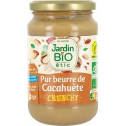 Jardin Bio Pur Beurre de Cacahuète Crunchy Etic 350g