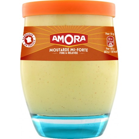 Amora Moutarde mi-forte 230g