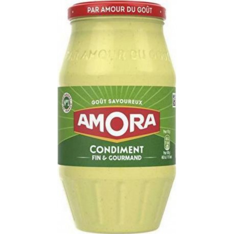 AMORA MOUTARDE Fin & Gourmand 430g