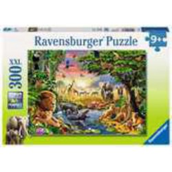 Ravensburger Puzzle 300 p XXL - Un coucher de soleil à l’oasis
