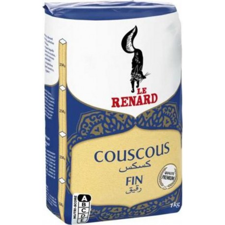 LE RENARD Couscous fin 1Kg