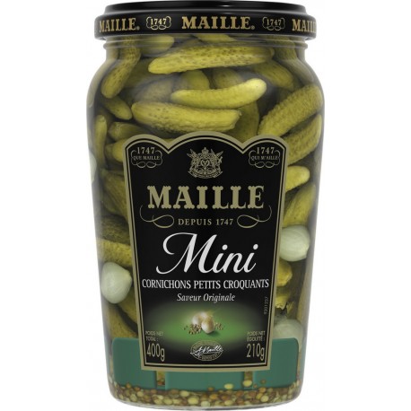 Maille Cornichons Mini l'Original 210g (lot de 3)