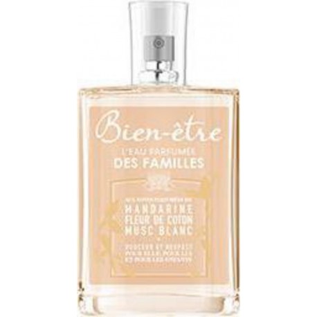 Bien-Etre Eau Parfumée des Familles mandarine, coton, musc blanc 75ml