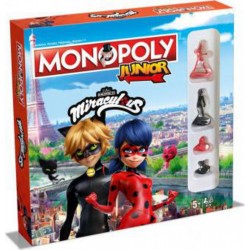 Miraculous, les aventures de Ladybug et Chat Noir Monopoly Junior *FRANCAIS*