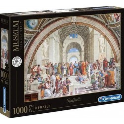 CLEMENTONI Puzzle 1000 pièces : Museum Collection : L'École d'Athènes