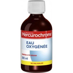 Mercurochrome Eau oxygénée