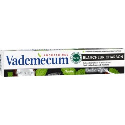 VADEMECUM Dentifrice blancheur charbon 75ml