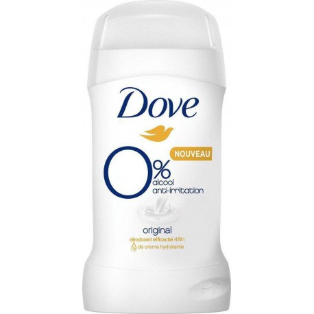 DOVE Déodorant 0% original 40ml