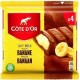 Côte d'Or Barre Chocolat Lait Banane 47,5g x4 (lot de 4 soit 16 barres)