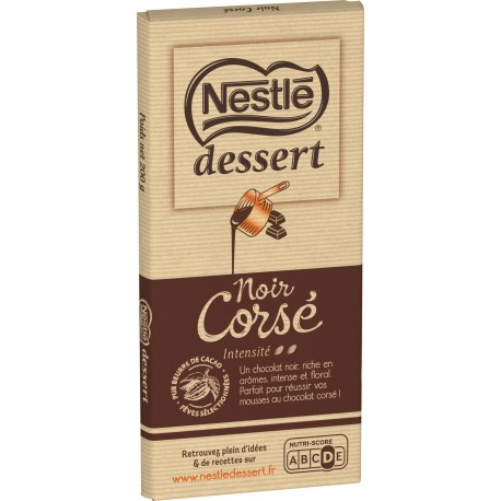 Nestlé Chocolat Noir 65% Corsé 200g