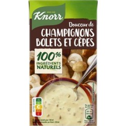 Knorr SOUPE FORESTIERE Douceur de Champignons Bolets et Cèpes 50cl