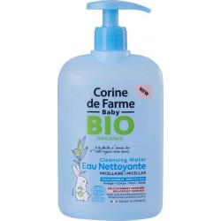 Corine de Farme Eau nettoyante micellaire bébé certifiée BIO 500ml