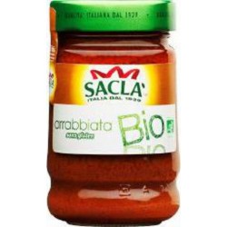 Sacla Sauce Arrabiata Sacla'Italia Bio Sans gluten 190g