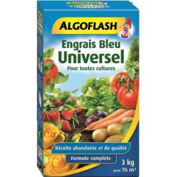 Algoflash Engrais Bleu Universel 3Kg