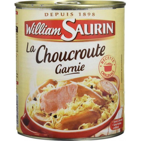 William Saurin Choucroute Garnie 800g