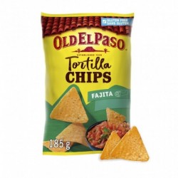 Old El Paso Tortilla Chips Fajita 185g (lot de 4)