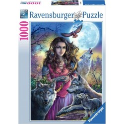 Ravensburger Puzzle 1000 pièces - La maitresse des loups