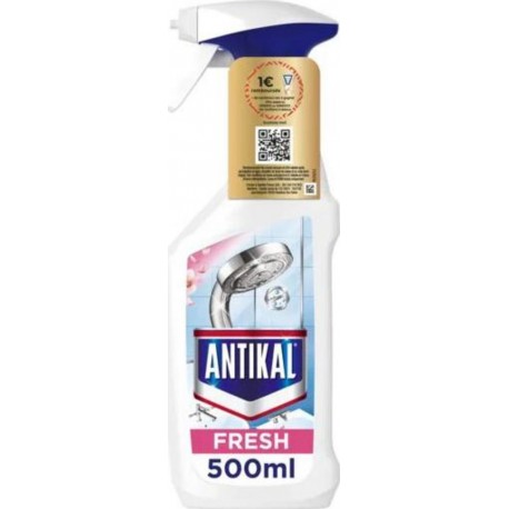 ANTIKAL Nettoyant anti-calcaire parfum frais 500ml