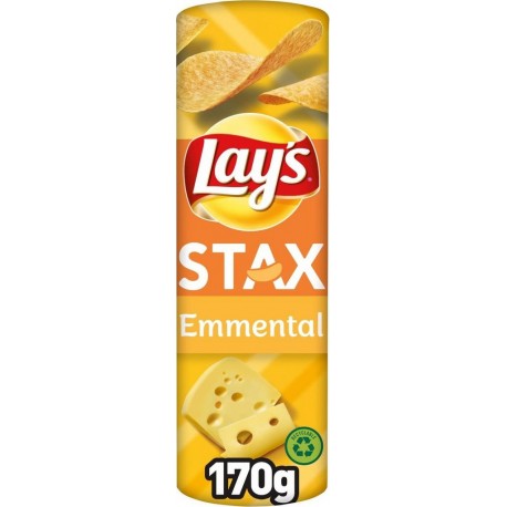 Lay's Chips Stax Emmental 170g