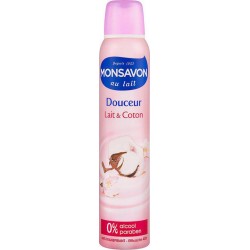 Monsavon au Lait Douceur Lait & Coton 200ml (lot de 2)