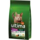 Ultima Croquettes Chat Stérilisé Adult Saumon 3Kg