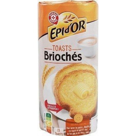 Epi d'Or Toasts Brioches x13 125g