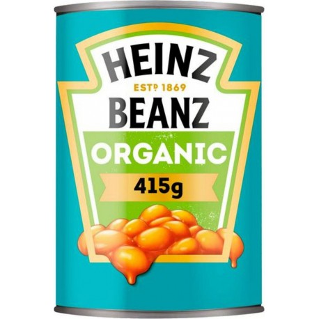 Heinz baked beans organic 415g