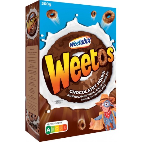 Weetabix Céréales Weetos Chocolat 500g