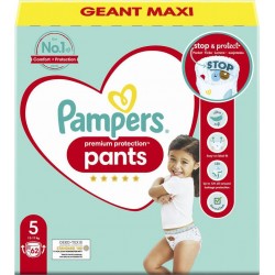 Pampers Culottes Premium Protection Pants Taille 5 x62