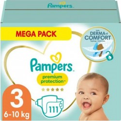 Pampers Couches Premium Protection Taille 3 x111