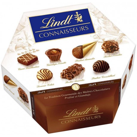 Lindt Connaisseurs Assortiments 217g (lot de 2)