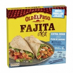 Old El Paso Fajita Le Kit Extra Doux Plein de Saveurs 478g (lot de 3)