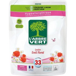 L'Arbre Vert Lessive liquide éveil floral Recharge 1.5L