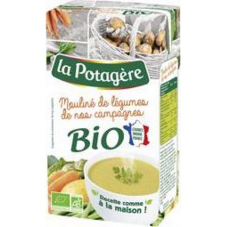 LA POTAGÈRE Mouliné de légumes de nos campagnes BIO 1L