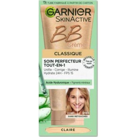 GARNIER BB SKINACTIVE SOIN MIRACLE CLAIR 5cl tube 50ml