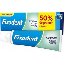 FIXODENT Fixation Extra Forte Neutral 70,5g (lot de 3) tube 70g